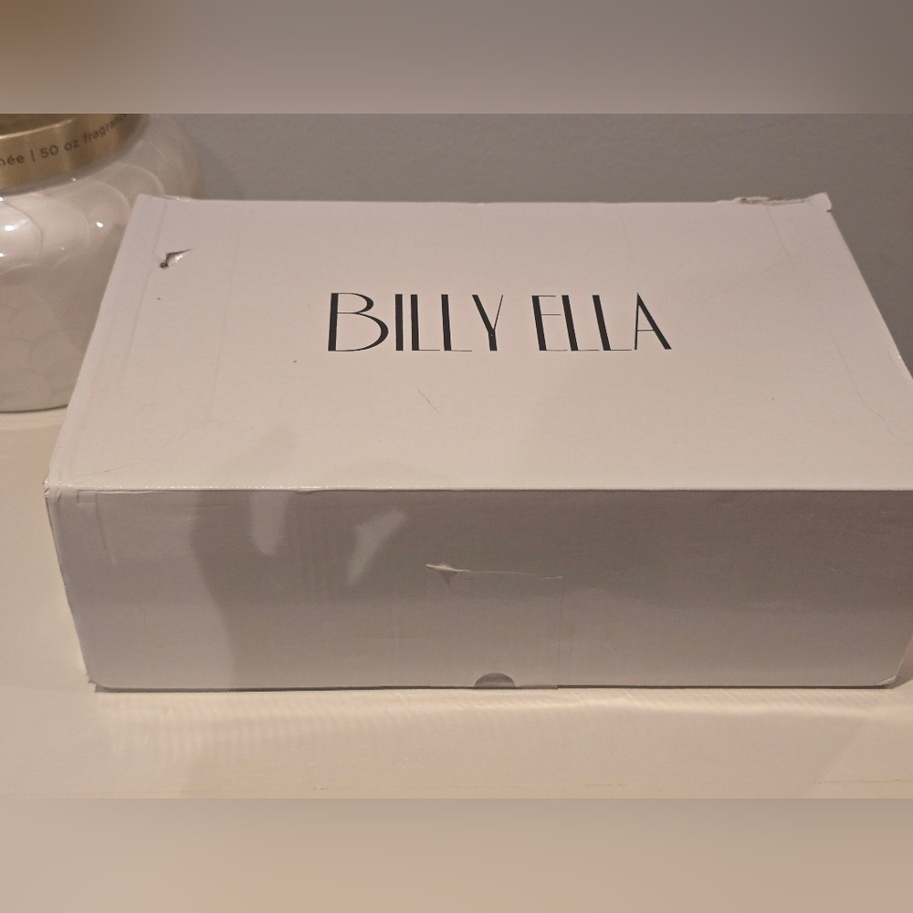 Anthropologie Billy Ella Striped Lace Up Heels - Picture 12 of 12